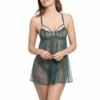 All Over Lace Chemise Juniper -Fashion Lingerie Store InBloomAllOverLaceChemiseCSZ080Juniper 2