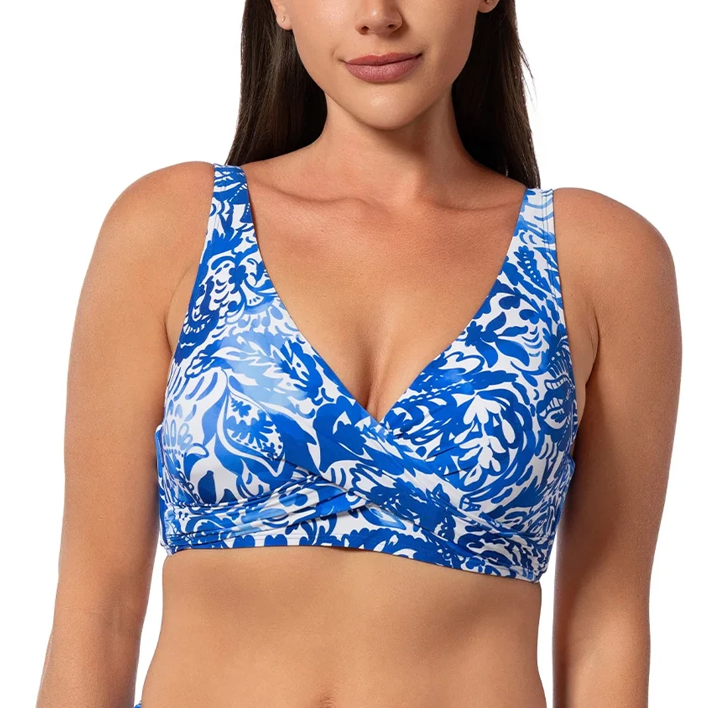 Jantzen Arabesque Vera Surplice Bra Top 3 Jantzen Arabesque Vera Surplice Bra Top