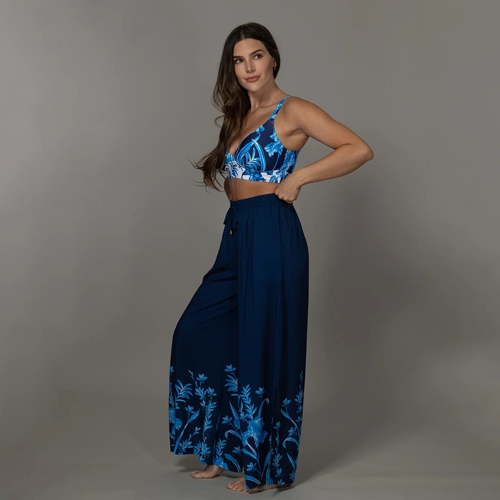 Jantzen Botanical Bloom Josephine Pull On Pant 5 Jantzen Botanical Bloom Josephine Pull On Pant - Image 3