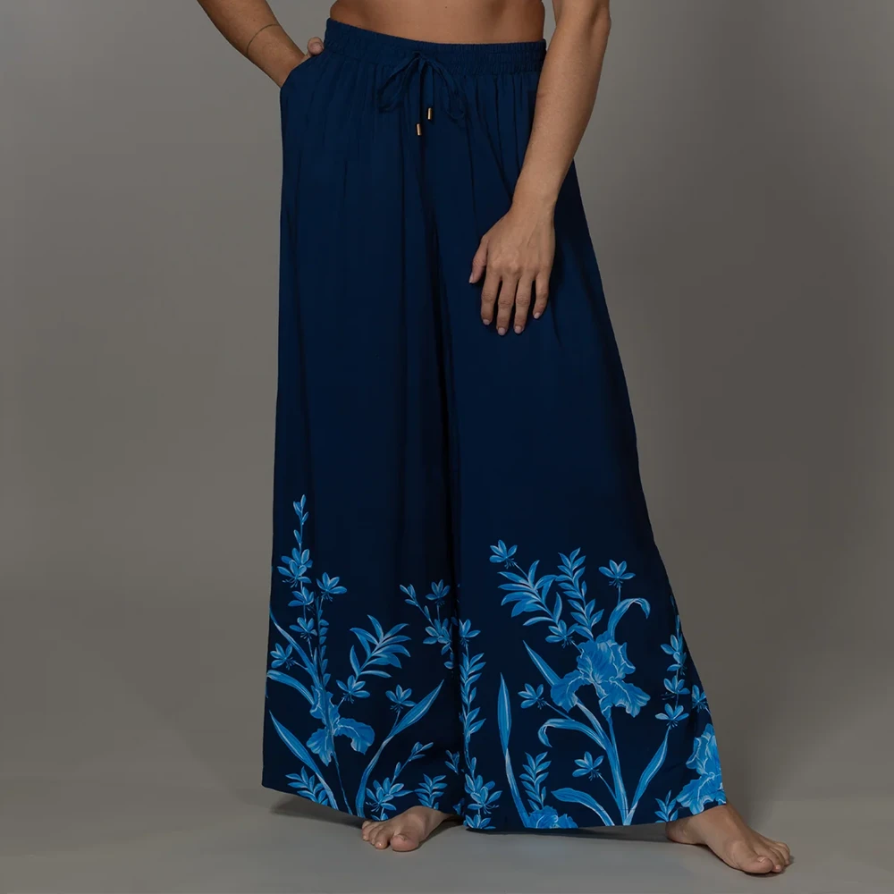 Jantzen Botanical Bloom Josephine Pull On Pant 3 Jantzen Botanical Bloom Josephine Pull On Pant