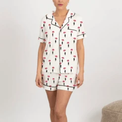 Love Message Short Pajama Set