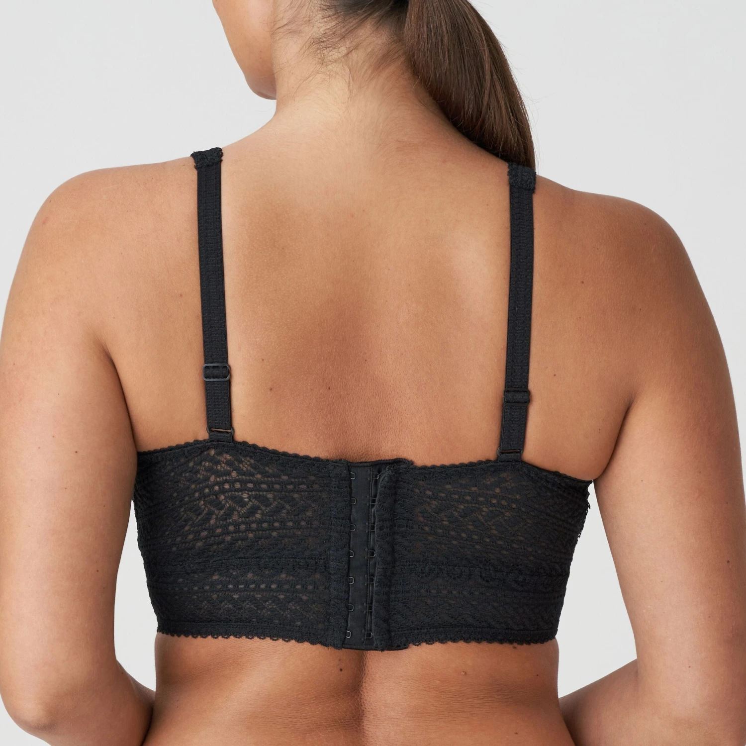 PRIMADONNA Montara Longline Full Cup Wireless Bra Black 5 PRIMADONNA Montara Longline Full Cup Wireless Bra Black - Image 3