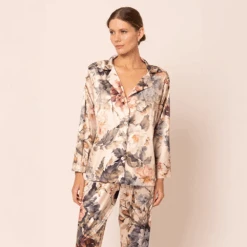 Bloom Long Pajamas -Fashion Lingerie Store MariMBloomLongPajamas36375 1