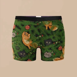 Boyshort 19 Boyshort -Fashion Lingerie Store MeUndiesBoyshortW400MeowyChristmas 2