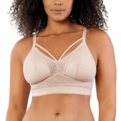 Parfait Mia Dot Wire-free Bralette Cameo Rose