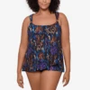 Plus Size Dazzle Tankini Top Tapiz 2 Plus Size Dazzle Tankini Top Tapiz -Fashion Lingerie Store MiraclesuitPlusSizeDazzleTankiniTop6566426WTapiz 3