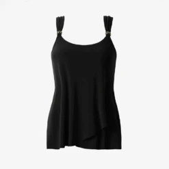 Plus Size Razzle Dazzle Underwire Tankini Top Black 9 Plus Size Razzle Dazzle Underwire Tankini Top Black -Fashion Lingerie Store MiraclesuitPlusSizeRazzleDazzleUnderwireTankiniTop6518826WBlack 4