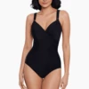 Razzle Dazzle Siren One Piece Swimsuit Black 1 Razzle Dazzle Siren One Piece Swimsuit Black -Fashion Lingerie Store MiraclesuitRazzleDazzleSirenOnePieceSwimsuit6516617Black 3