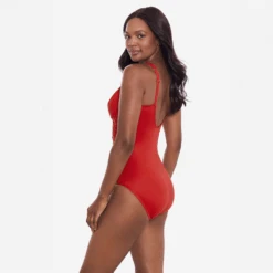 Siren One Piece Cayenne 8 Siren One Piece Cayenne -Fashion Lingerie Store MiraclesuitSirenOnePiece6516617Cayenne 3