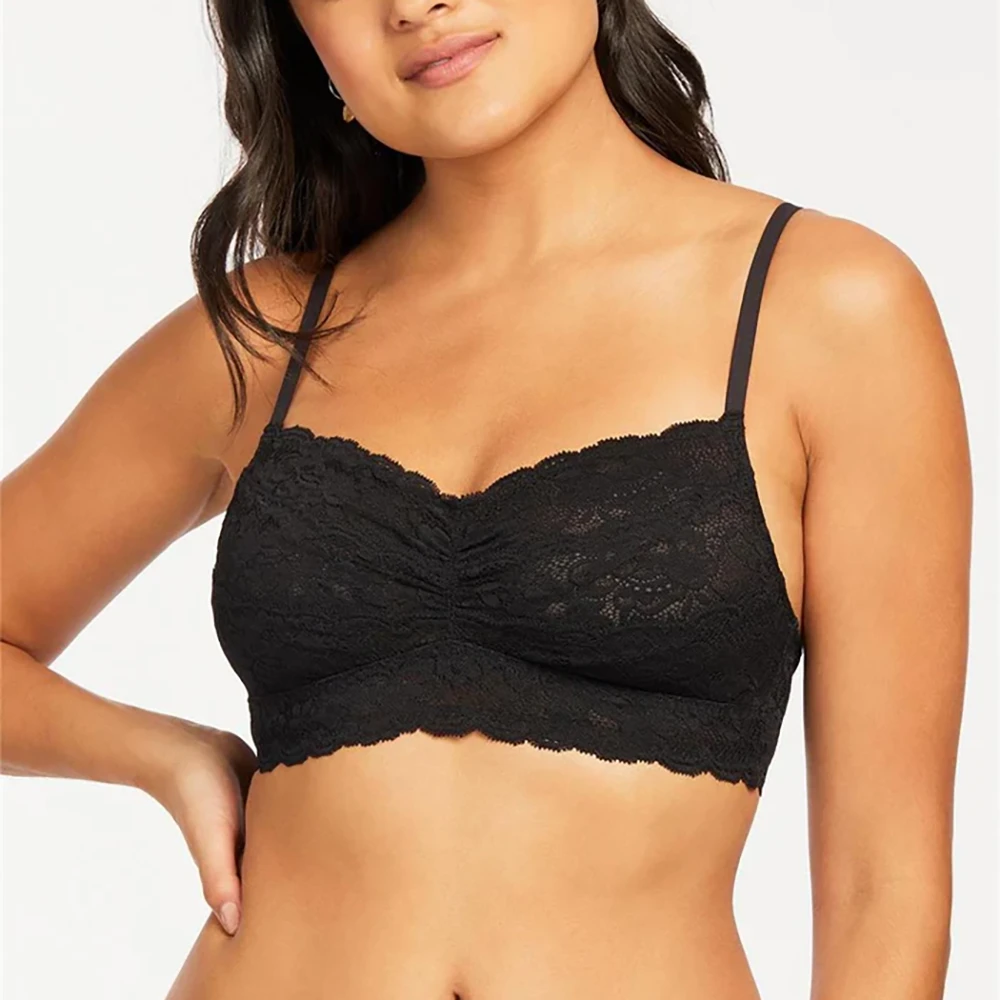 Cup-Sized Lace Bralette Black 4 Cup-Sized Lace Bralette Black - Image 2