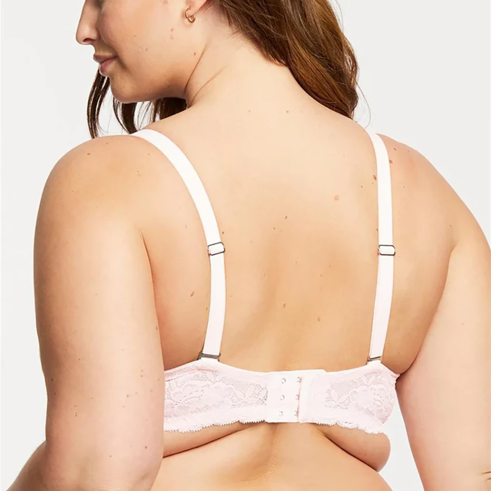 Cup-Sized Lace Bralette Blush 6 Cup-Sized Lace Bralette Blush - Image 4