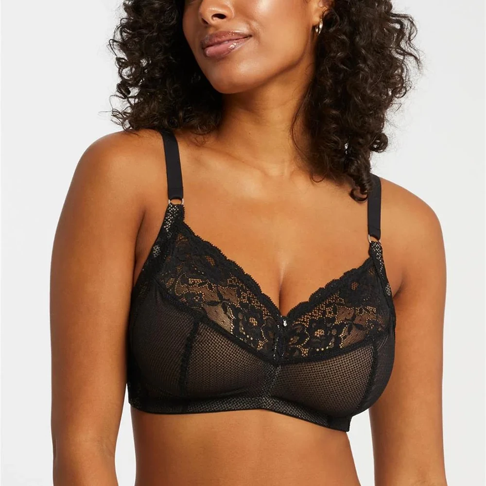 Ayla Wire-Free Bra Black 3 Ayla Wire-Free Bra Black