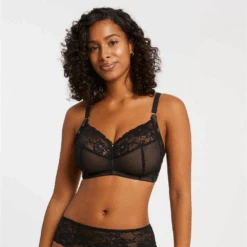Ayla Wire-Free Bra Black 7 Ayla Wire-Free Bra Black -Fashion Lingerie Store MontelleAylaWire FreeBra9329Black 6