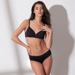 Bliss Perfection Contour Underwire Bra Black -Fashion Lingerie Store NatoriBlissPerfectionContourUnderwireBra721154Black6