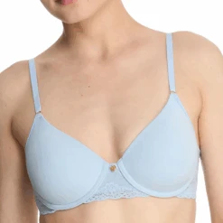 Bliss Perfection Contour Underwire Bra Misty Blue