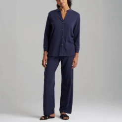 Breeze Mandarin PJ Navy