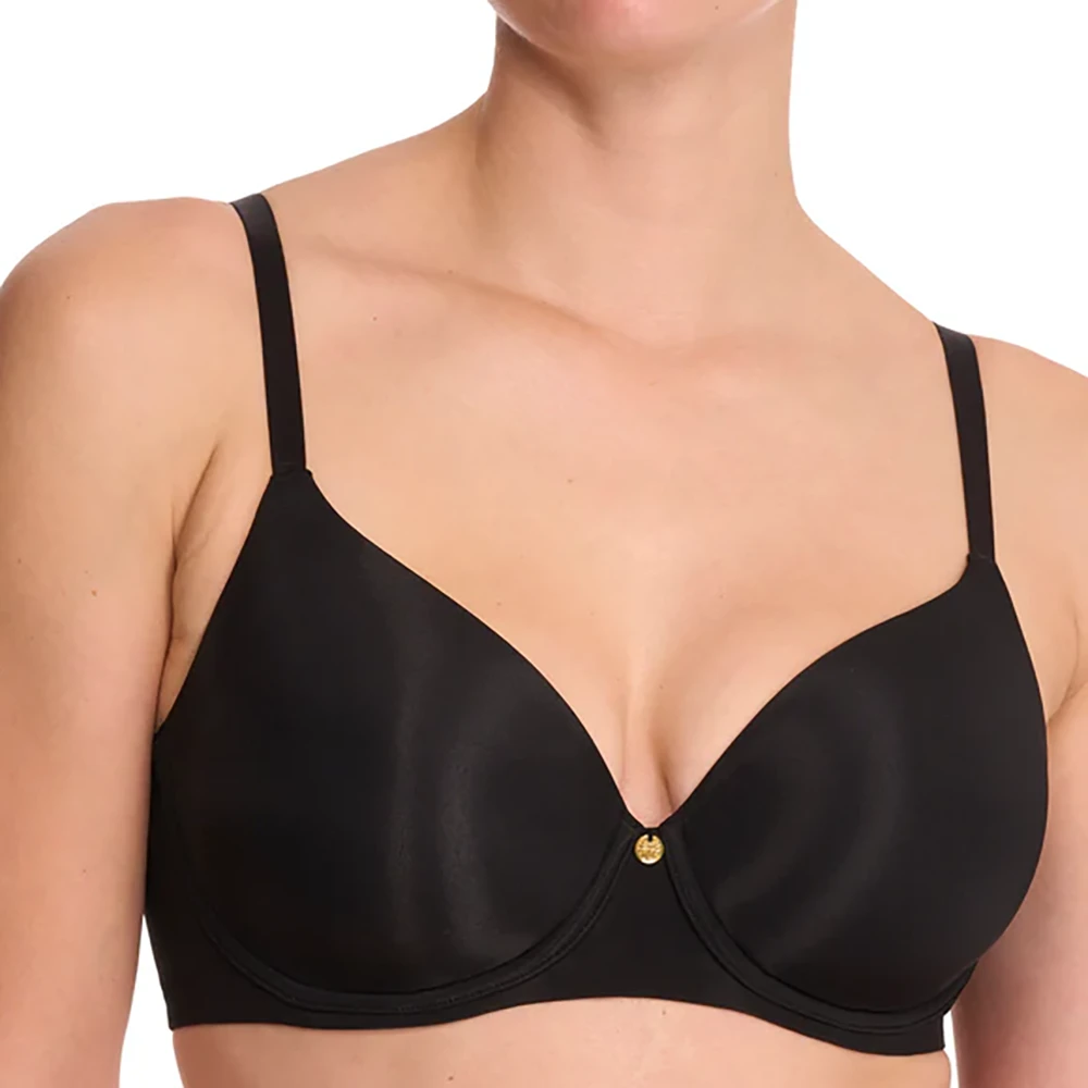 Cloud Comfort Back Smoothing T-Shirt Bra Black 3 Cloud Comfort Back Smoothing T-Shirt Bra Black