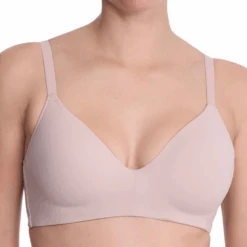 Empower Performance T-Shirt Bra Lt Mocha
