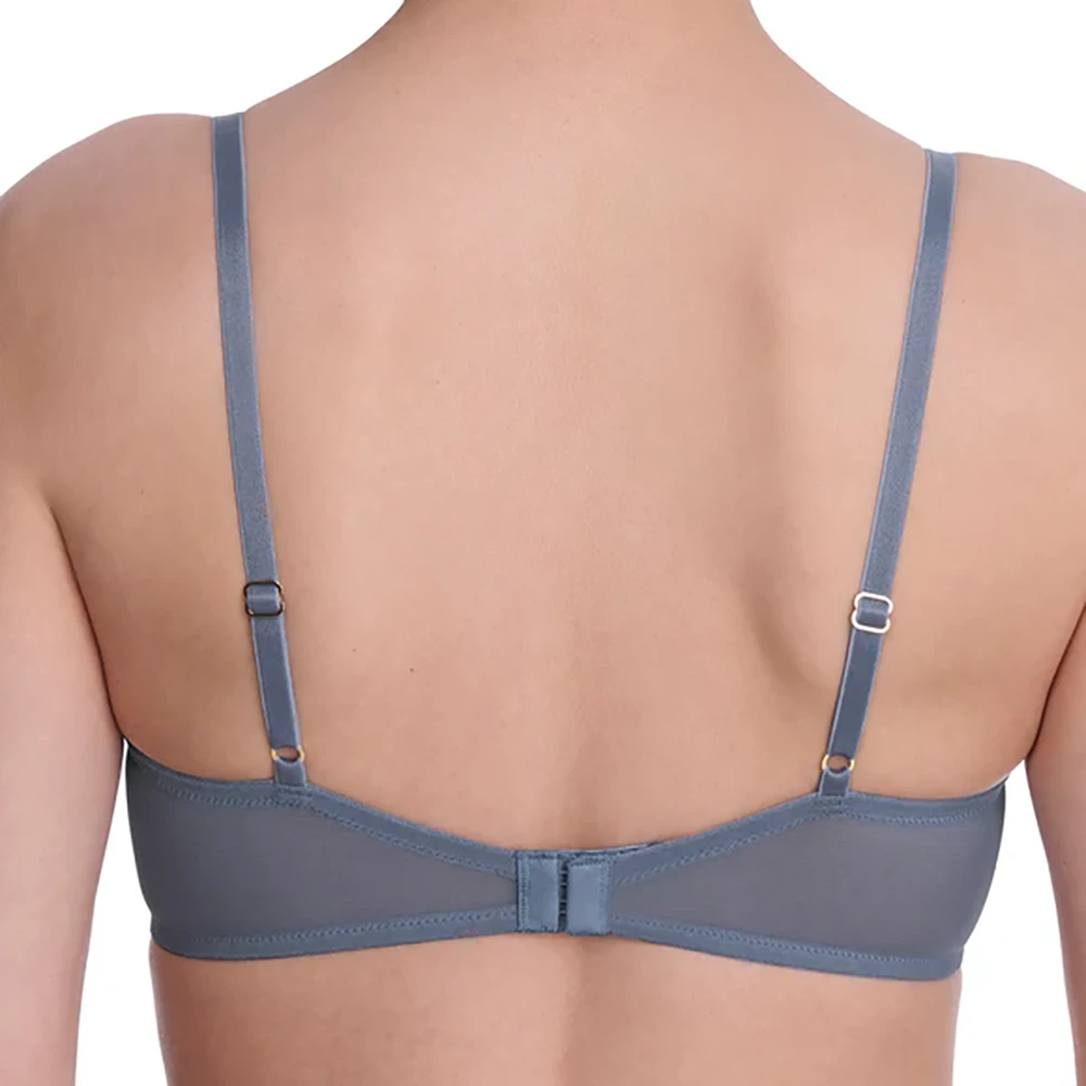 Flora Contour Underwire Bra Country Blue/Soft Mulberry 4 Flora Contour Underwire Bra Country Blue/Soft Mulberry - Image 2