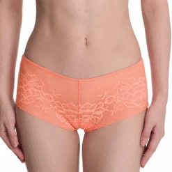 Flora Girl Brief Rosy Coral