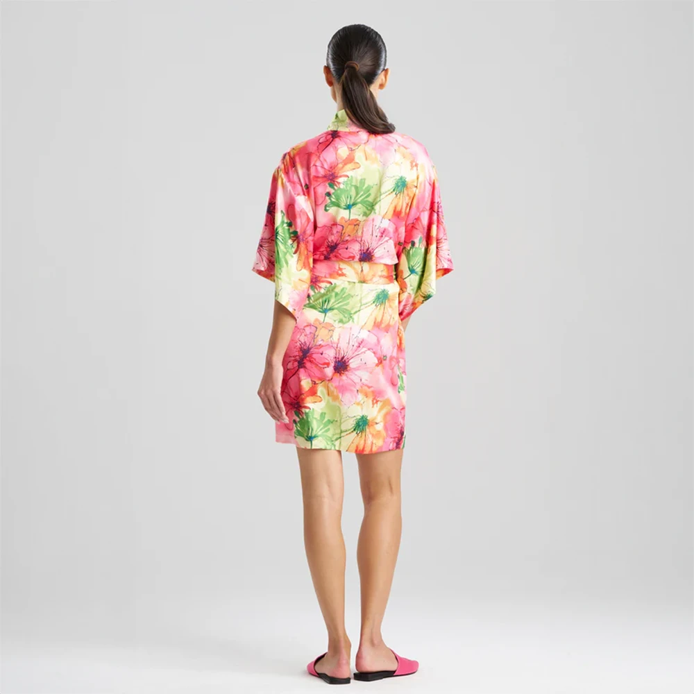 Radiance Satin Wrap Pink 4 Radiance Satin Wrap Pink - Image 2