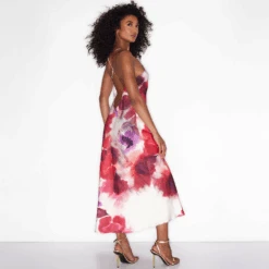 Mizuki Cross Back Slip Dress 7 Mizuki Cross Back Slip Dress -Fashion Lingerie Store NatoriSleepMizukiCrossBackSlipDressW73005Red 4