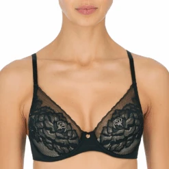 Flora Contour Underwire Bra Black