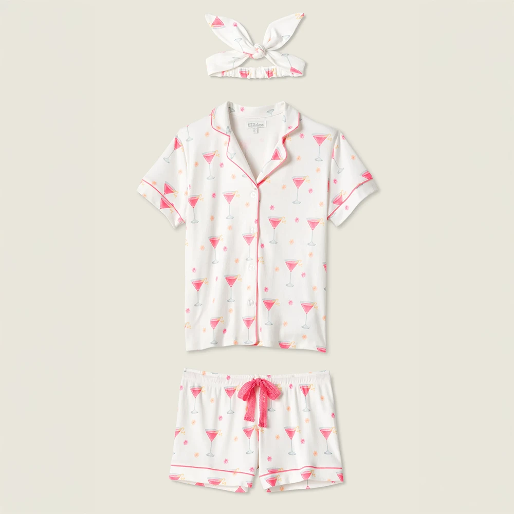 Pj Salvage 3-piece PJ Short Set 3 Pj Salvage 3-piece PJ Short Set