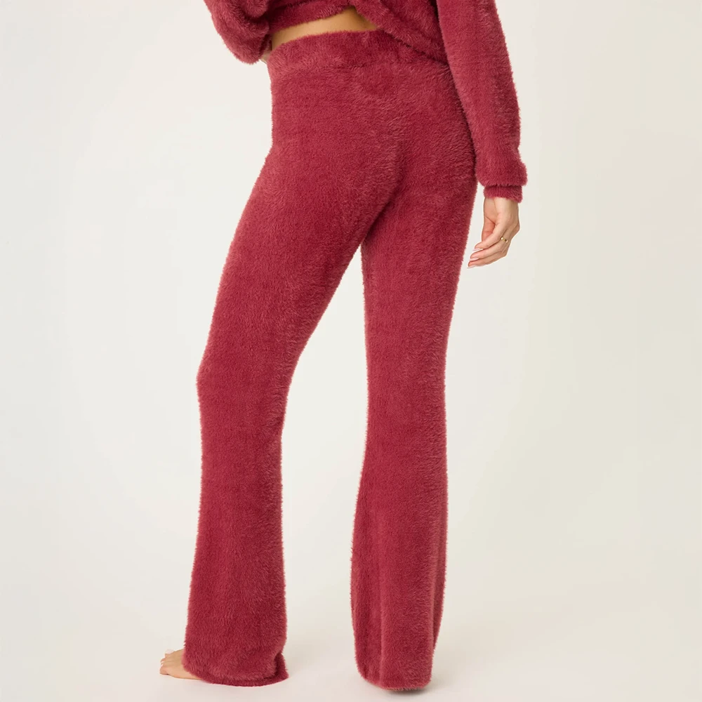 Pj Salvage Full Of Holiday Spirit Feather Knit Pant Earth Red 4 Pj Salvage Full Of Holiday Spirit Feather Knit Pant Earth Red - Image 2