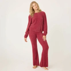 Pj Salvage Full Of Holiday Spirit Feather Knit Sweater Earth Red -Fashion Lingerie Store PJSalvageFullOfHolidaySpiritFeatherKnitSweaterRQJHLS1EarthRed 4 158dbfee 266b 4426 8e06 9bbcd87116fe