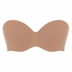 Panache 365 Plunge Molded Strapless Bra Honey -Fashion Lingerie Store Panache365PlungeMoldedStraplessBraHoney109004