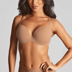 Panache 365 Plunge Molded T-Shirt Bra Honey