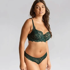 Panache Allure Full Cup Bra Forest -Fashion Lingerie Store PanacheAllureFullCupBra10765Forest 6