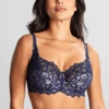 Panache Allure Full Cup Bra Navy 1 Panache Allure Full Cup Bra Navy -Fashion Lingerie Store PanacheAllureFullCupBraNavy107651