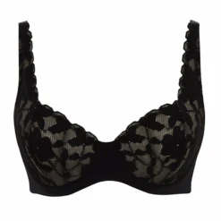 Panache Amour High Apex Balcony Bra Black -Fashion Lingerie Store PanacheAmourHighApexBalconyBra11141Black 8