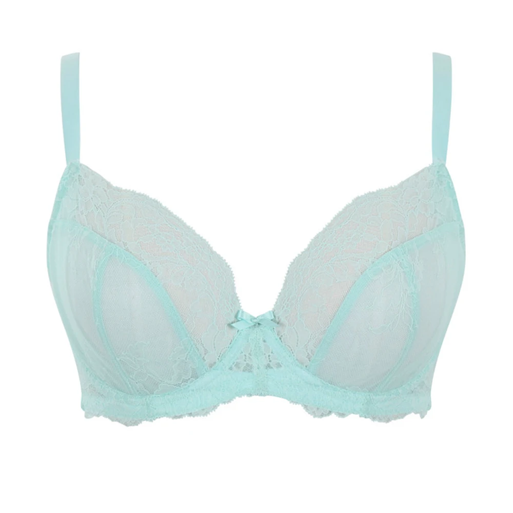 Panache Ana Non-Padded Plunge Bra Mint 5 Panache Ana Non-Padded Plunge Bra Mint - Image 3