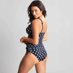 Panache Anya Riva Spot Balcony Tankini Top Navy -Fashion Lingerie Store PanacheAnyaRivaSpotBalconyTankiniTopSW1451Navy 7