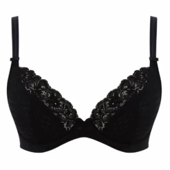 Panache Envy Plunge Bra Black -Fashion Lingerie Store PanacheEnvyPlungeBra7286Black 1
