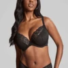 Panache Envy Plunge Bra Black -Fashion Lingerie Store PanacheEnvyPlungeBra7286Black 6
