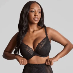 Panache Envy Plunge Bra Black -Fashion Lingerie Store PanacheEnvyPlungeBra7286Black 8