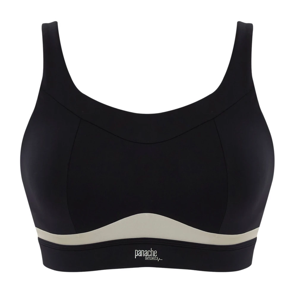Panache Freedom Non Wired Sports Bra Black/Chalk 7 Panache Freedom Non Wired Sports Bra Black/Chalk - Image 5