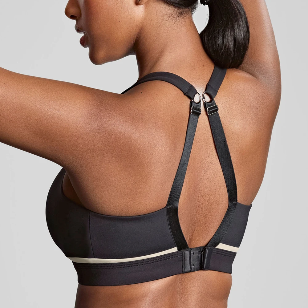 Panache Freedom Non Wired Sports Bra Black/Chalk 4 Panache Freedom Non Wired Sports Bra Black/Chalk - Image 2