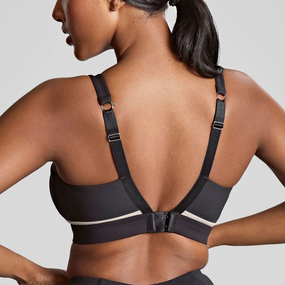 Panache Freedom Non Wired Sports Bra Black/Chalk 5 Panache Freedom Non Wired Sports Bra Black/Chalk - Image 3