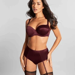 Panache Grace Balcony Bra Bordeaux Red -Fashion Lingerie Store PanacheGraceBalconyBra11071Bordeaux 6
