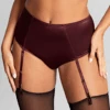 Panache Grace Suspender Brief Bordeaux Red 1 Panache Grace Suspender Brief Bordeaux Red -Fashion Lingerie Store PanacheGraceSuspenderBrief11074Bordeaux 1