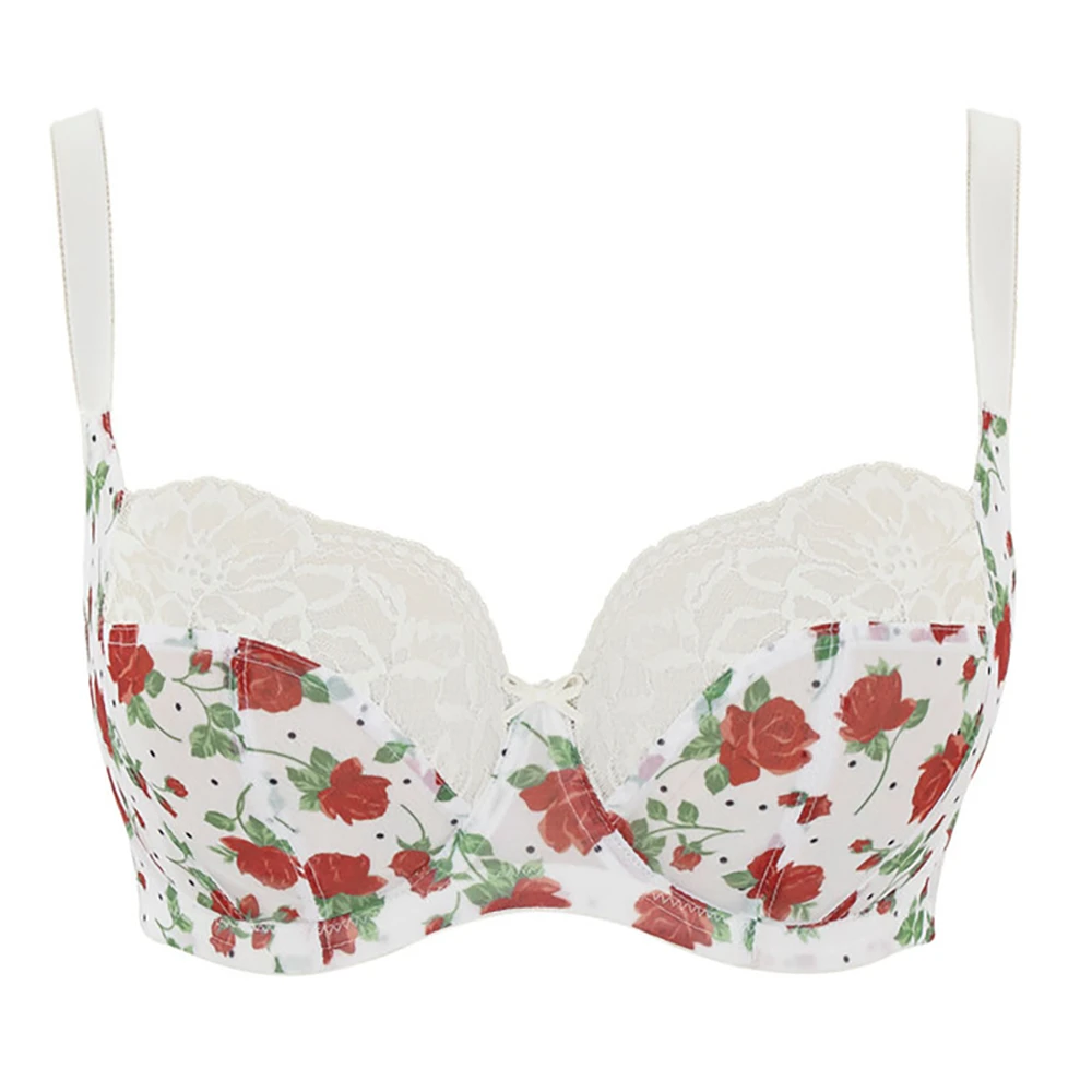 Panache Nina Balcony Bra English Rose 6 Panache Nina Balcony Bra English Rose - Image 4