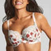 Panache Nina Balcony Bra English Rose 2 Panache Nina Balcony Bra English Rose -Fashion Lingerie Store PanacheNinaBalconyBra10941EnglishRose 5