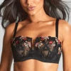 Panache Ottilie Balcony Bra Black 2 Panache Ottilie Balcony Bra Black -Fashion Lingerie Store PanacheOttilieBalconyBra11150Black 2