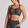 Panache Power Wired Sports Bra Black/Chalk 2 Panache Power Wired Sports Bra Black/Chalk -Fashion Lingerie Store PanachePowerWiredSportsBra5021CBlackChalk 6