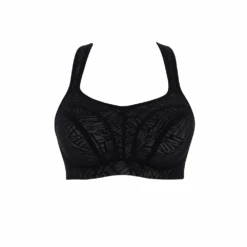 Panache Power Wired Sports Bra Black/Chalk -Fashion Lingerie Store PanachePowerWiredSportsBra5021CBlackChalk 8
